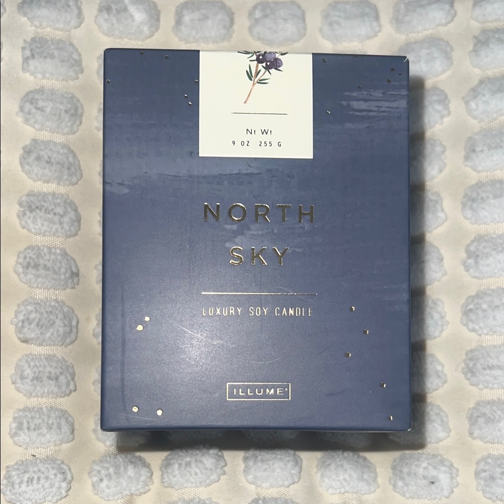 Illume North Sky Luxury Soy Candle - Blue